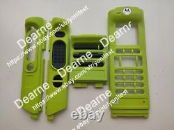 Original Black/Green Case kit + speaker cover For Motorola APX6000/APX8000 Radio