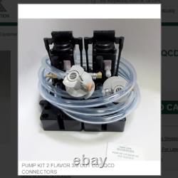 Pump Kit 2 Flavor 3/8 Out Co2 Qcd Connectors