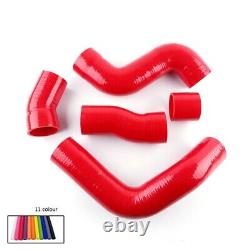 RED For 1999-2006 Audi TT 1.8T 225HP APX BAM BFV Silicone Radiator Hose Pipe Kit