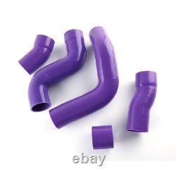 Radiator Silicone Hose Kit For 1999-2005 Audi Tt 225hp 1.8T Apx Bam Bfv Red