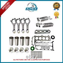 Range Rover 2.0 D Engine AJ200D 204DTD Connecting Rods Pistons X4 + Conversion Parts