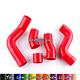 Red Silicone Intercooler Hose Kit For Audi Tt 225hp 1.8t 1999-2006 Apx Bam Bfv