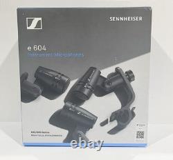 Sennheiser Pro Audio E604 Dynamic Cardioid Instrument Microphone Kit, 3-Pack