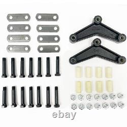 Southwest Wheel Tandem Trailer Axle Shackle Kit for Double Eye Springs 3.5-5.2K