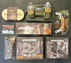 Tethrd Grit Saddle Realtree APX, RegPlatform Workhorse Stick Combo Package 2 New