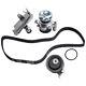 Timing Belt Tensioner Damper Water Pump Kit For Audi A4 Quattro 2001 1.8l