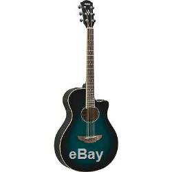 Yamaha APX600 OBB Thin Body Acoustic-Electric Guitar withsoft case, strings &picks
