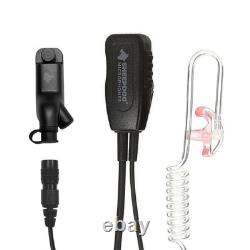 Alpha SDA1-APX-QD Microphone d'oreille à déconnexion rapide (QD) pour police