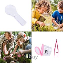 Anpro 25pcs Kids Outdoor Explorer Kit, Jouets D'aventure Pour Enfants Cadeau Pour Rose