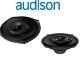 Audison Apx 690 Kit Coax 3 Way 6x9 Haut-parleur + Grille / Couvercles 1 Paire