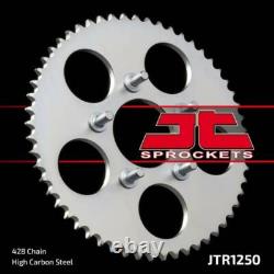 Cagiva 125 Aletta Oro 85-87 Kit de chaîne Tsubaki RQ2 Gold X-Ring et pignons JT