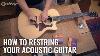 Comment Corriger Votre Guitare Acoustique Com Diy