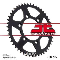 Ducati 620 Monster i. E. 04-06 Kit de chaîne Tsubaki RQ2 Gold X-Ring et pignons JT
