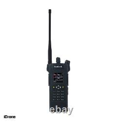 HAMGEEK APX-8000 12W Radio Transceiver Bi-Bande Kit Talkie-Walkie Dual PTT + Mic