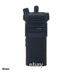 HAMGEEK APX-8000 12W Radio Transceiver Bi-Bande Kit Talkie-Walkie Dual PTT + Mic