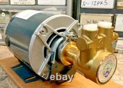 KIT DE POMPE, Comprend un moteur à double tension, pompe Fluid-O-Tech en laiton 125GPH x 250 psi