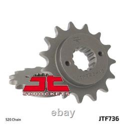 Kit chaîne Tsubaki Alpha Gold X-Ring Ducati 750 Monster 98-01 et JT Sprocket