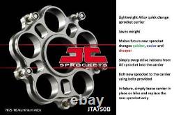 Kit chaîne Tsubaki Alpha Gold X-Ring Ducati 820 Hyperstrada 13-14 & JT Sprocket