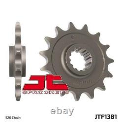 Kit chaîne Tsubaki Alpha Gold X-Ring et pignon JT pour Honda CB500X 13-18
