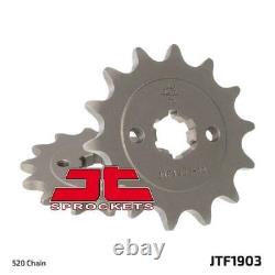 Kit chaîne Tsubaki Alpha Gold X-Ring et pignon JT pour KTM 125 Duke 14-19