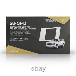 Kit d'installation de radio IDatalink APX-S8-GM3 pour certains véhicules GM avec moteur