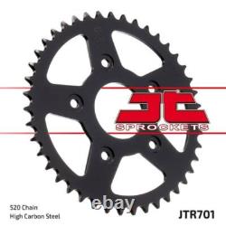 Kit de chaîne Tsubaki RQ2 Gold X-Ring et pignon JT pour Cagiva 600 River 95-99