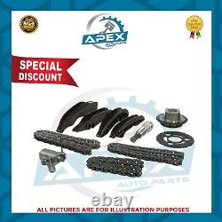 Kit de chaîne de distribution Bmw N57d30 3.0 Diesel N57 pour X3 X4 X5 X6 & Série 3 5 7 Tout Neuf