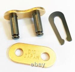 Kit de chaîne dorée DID 420D et pignons JT pour Suzuki APX50 Auto 85-89
