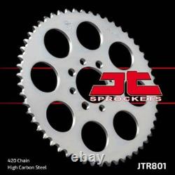 Kit de chaîne dorée DID 420D et pignons JT pour Suzuki APX50 Auto 85-89