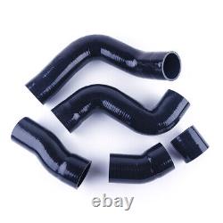 Kit de durites en silicone pour radiateur pour Audi Tt 225ch 1.8t 1999-2005 Apx Bam Bfv Noir