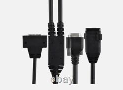 Lot de 10 kits d'accessoires de câbles Motorola KT000247A01 Y-CABLE, J2J600/J2 APX8500