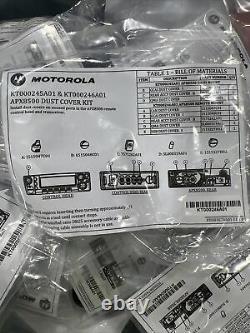 Lot de (36) nouveaux kits de remplacement de couverture anti-poussière pour téléphones mobiles Motorola APX8500 KT000246A01.