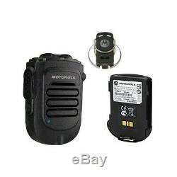 Motorola Bluetooth Télécommande Sans Fil Haut-parleur MIC Kit Avec Chargeur Apx6000 Apx7000
