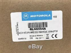 Motorola Rln6554a Bluetooth Télécommande Sans Fil Haut-parleur MIC Kit Apx6000 Apx7000