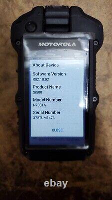 Motorola Si 500 Apx Bluetooth Caméra Sans Fil Haut-parleur Microphone