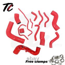 Pour Audi TT 1.8T 225HP A3 S3 AMU/APX/BAM MK1 Kit de Tuyaux d'Admission de Radiateur en Silicone
