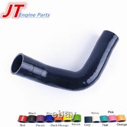 Pour Audi TT 225HP 1.8T APX BAM BFV de 1999 à 2006 Kit de durites d'intercooler en silicone noir