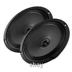 Série Audison SR 4.300 Amplificateur 4 canaux, Kit de câblage 8GA, 2 paires d'enceintes APX 6.5