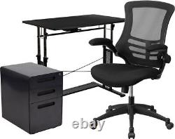 Travail De La Maison Kit Bureau D'ordinateur Réglable, Ergonomic Mesh Bureau Chaise & Loc