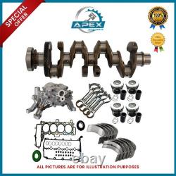 Vilebrequin en Acier Alliage + Kit de Reconstruction pour Land Rover Range 204DTD 2.0 Diesel