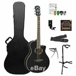 Yamaha Apx500iii Bl-kit-2 Acoustic Guitare Électrique Kit Chromacast Hard Case